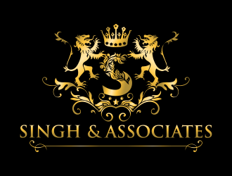 SINGH & ASSOCIATES  logo design by gcreatives