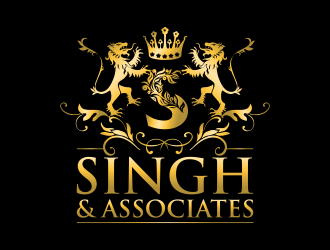 SINGH & ASSOCIATES  logo design by gcreatives