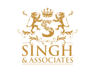 SINGH & ASSOCIATES  logo design by gcreatives