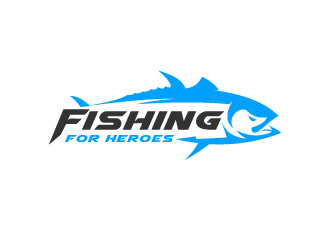 Fishing For Heroes  logo design by yaya2a