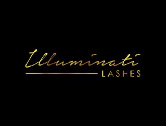 Illuminati Lashes logo design by akhi