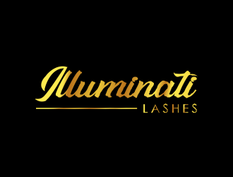 Illuminati Lashes logo design by akhi