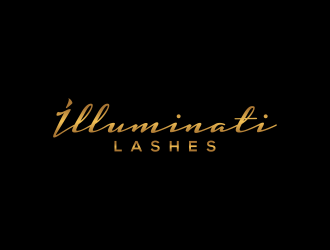 Illuminati Lashes logo design by IrvanB
