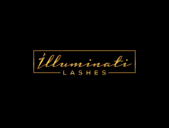 Illuminati Lashes logo design by IrvanB