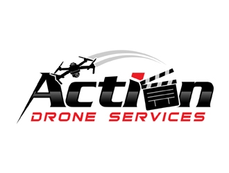 Action Drone Services  logo design by MAXR