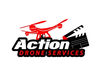 Action Drone Services  logo design by KDesigns