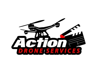 Action Drone Services  logo design by KDesigns
