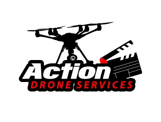 Action Drone Services  logo design by KDesigns