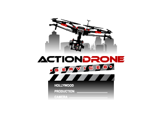 Action Drone Services  logo design by torresace