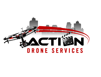 Action Drone Services  logo design by torresace