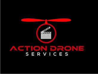 Action Drone Services  logo design by rdbentar