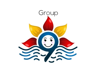 Group 9 logo design by Suvendu