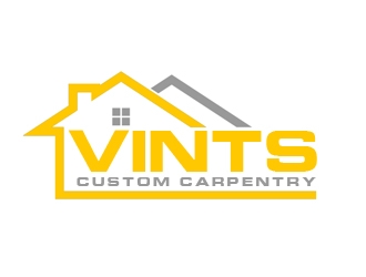 Vints Custom Carpentry logo design by samueljho
