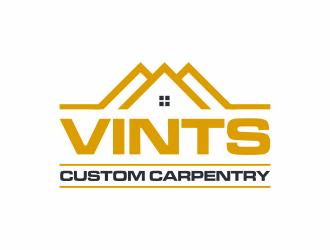 Vints Custom Carpentry logo design by ammad