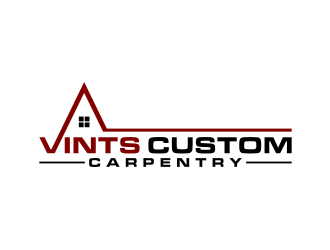 Vints Custom Carpentry logo design by nurul_rizkon