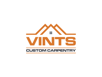 Vints Custom Carpentry logo design by ammad