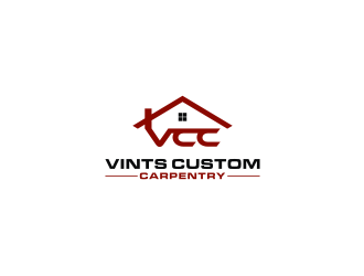 Vints Custom Carpentry logo design by cecentilan