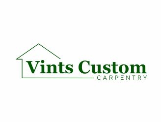 Vints Custom Carpentry logo design by 48art