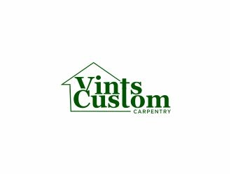 Vints Custom Carpentry logo design by 48art