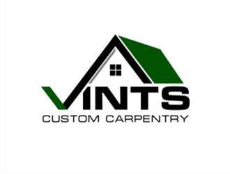 Vints Custom Carpentry logo design by Raden79