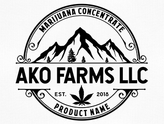AKO FARMS LLC logo design by Optimus