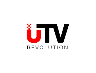 UTV Revolution logo design by Mbelgedez