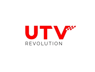 UTV Revolution logo design by Mbelgedez