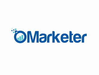 OMarketer  logo design by agus