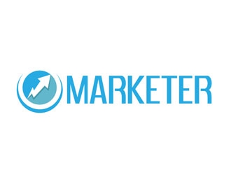 OMarketer  logo design by frontrunner