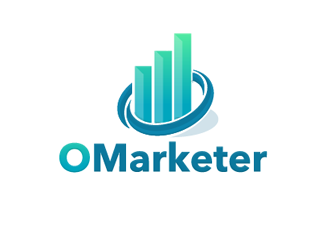 OMarketer  logo design by megalogos
