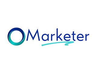 OMarketer  logo design by 3Dlogos