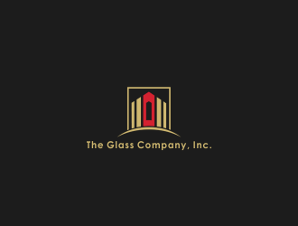 The Glass Company, Inc. logo design by Greenlight