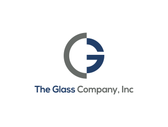 The Glass Company, Inc. logo design by dgrafistudio