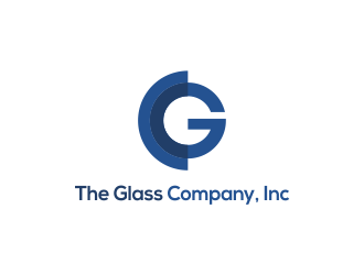 The Glass Company, Inc. logo design by dgrafistudio