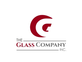 The Glass Company, Inc. logo design by mindstree