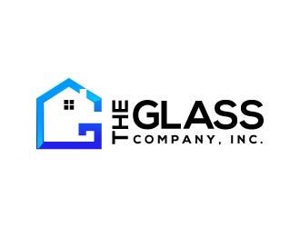 The Glass Company, Inc. logo design by Suvendu