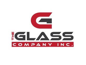 The Glass Company, Inc. logo design by Upoops