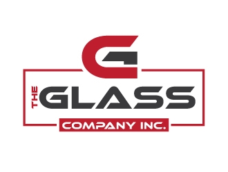 The Glass Company, Inc. logo design by Upoops