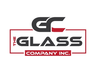 The Glass Company, Inc. logo design by Upoops