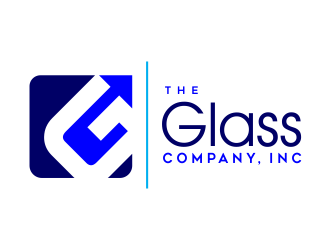 The Glass Company, Inc. logo design by AisRafa