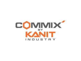 COMMIX BY KANIT INDUSTRY logo design by rokenrol