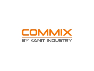 COMMIX BY KANIT INDUSTRY logo design by wongndeso
