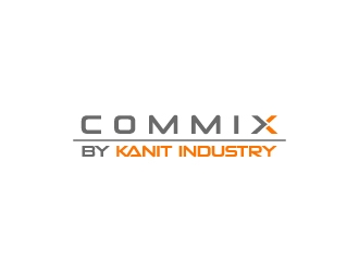 COMMIX BY KANIT INDUSTRY logo design by wongndeso