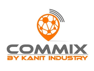 COMMIX BY KANIT INDUSTRY logo design by LogoInvent