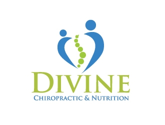 Divine Chiropractic & Nutrition logo design by ElonStark