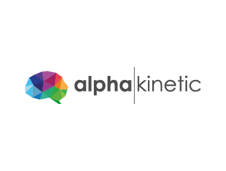 AlphaKinetic logo design by mhala