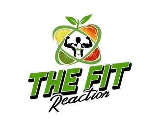 The Fit Reaction  logo design by bougalla005