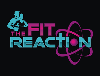 The Fit Reaction  logo design by logolady