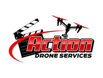 Action Drone Services  logo design by jaize