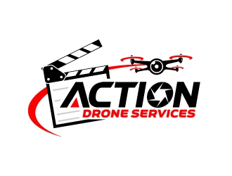 Action Drone Services  logo design by jaize